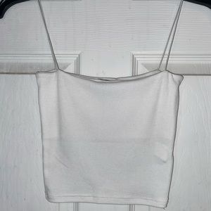 White tank top